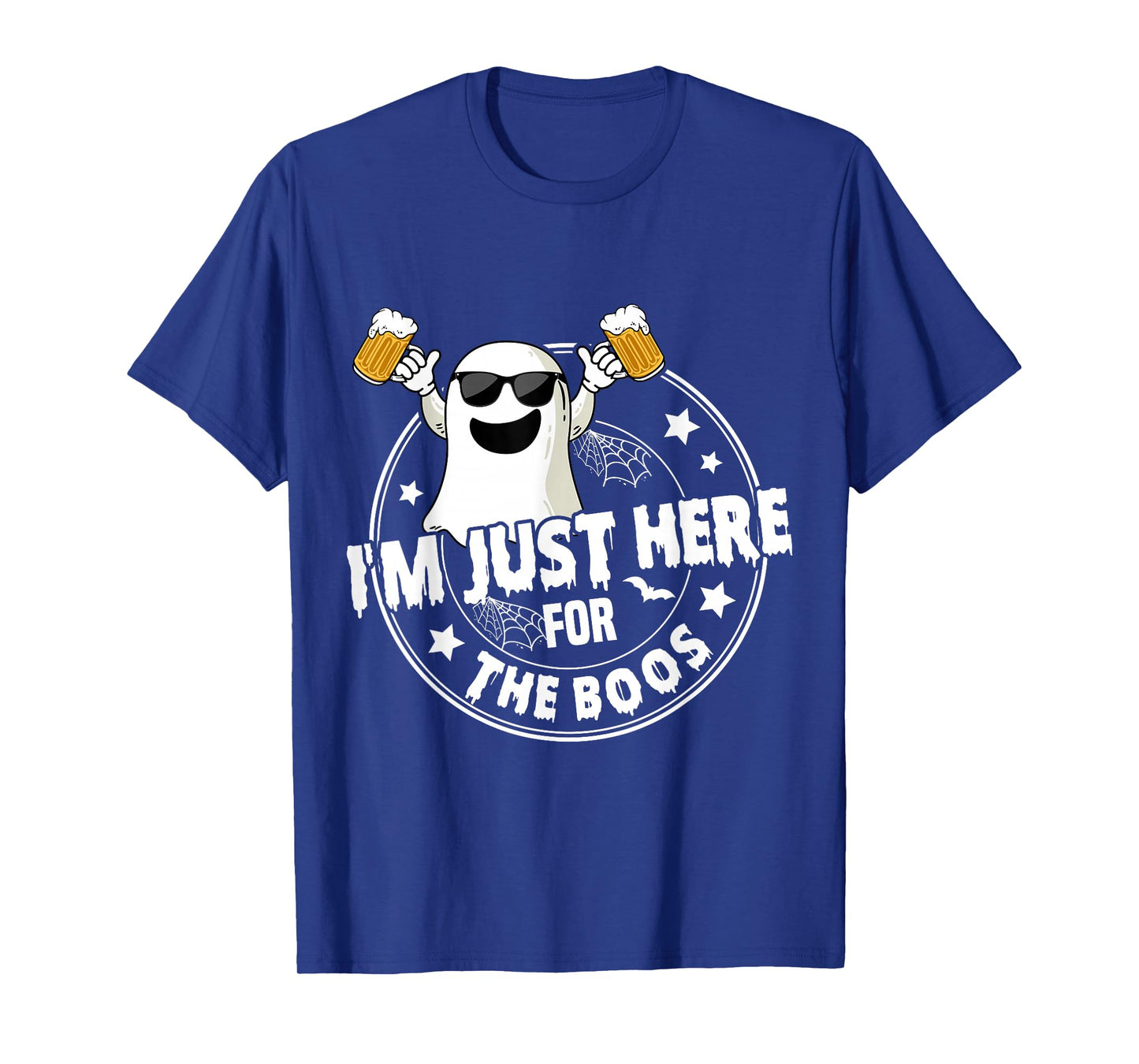 I'm Just Here for The Boos Cute Ghost Halloween Costume T-Shirt