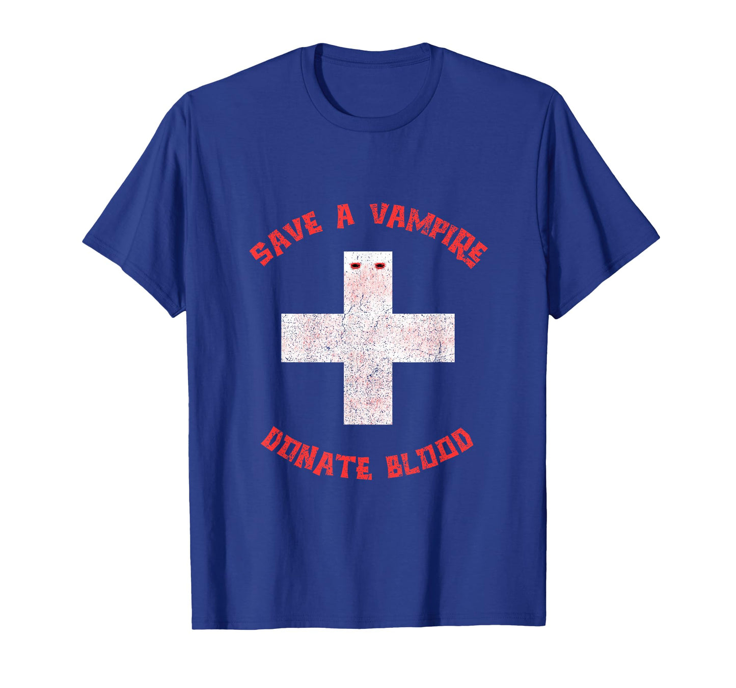 Save A Vampire Donate Blood Funny Halloween T-Shirt