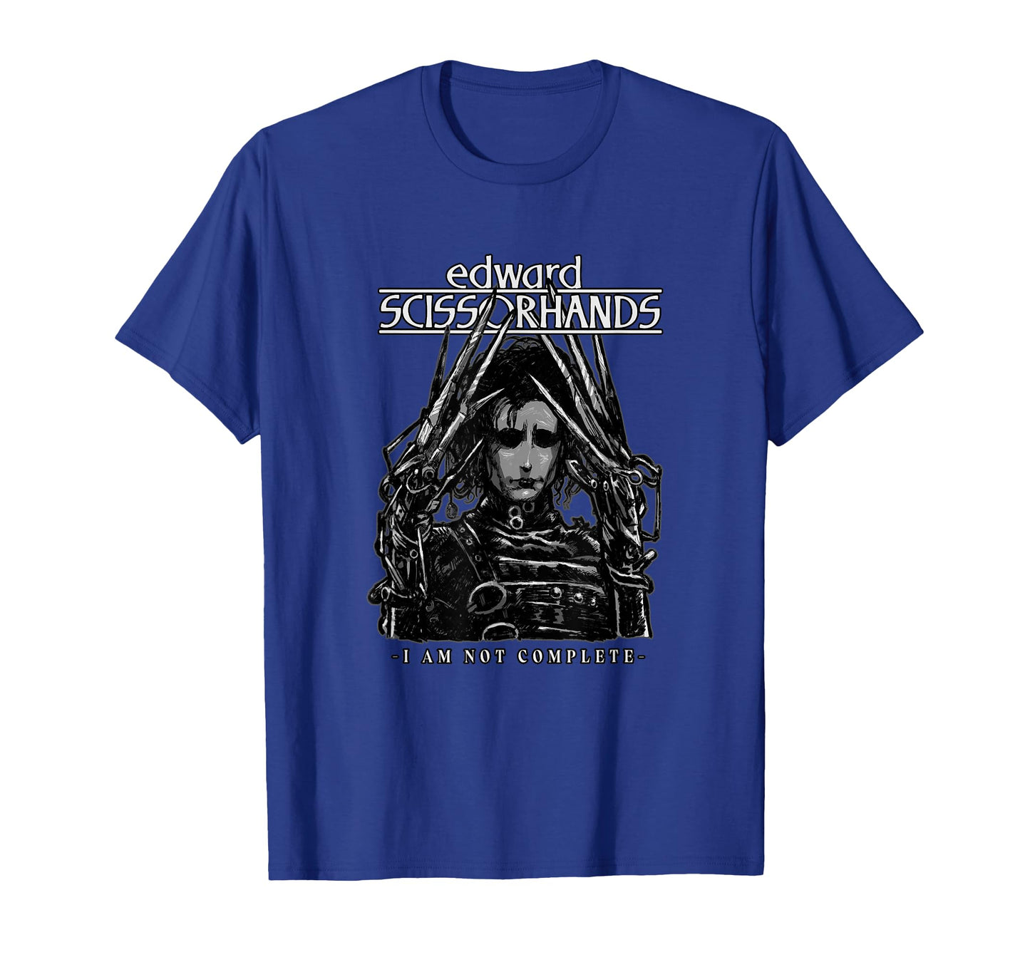 Edward Scissorhands I Am Not Complete Gothic T-Shirt