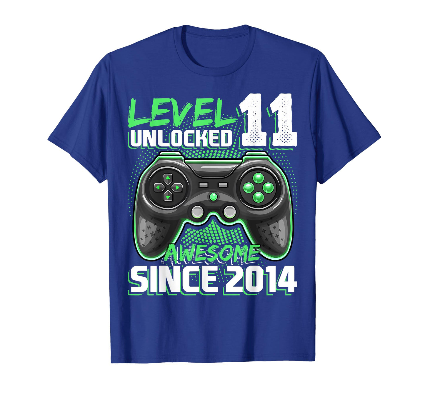 11th Birthday Boy Level 11 Gamer 11 Year Video Game Party T-Shirt