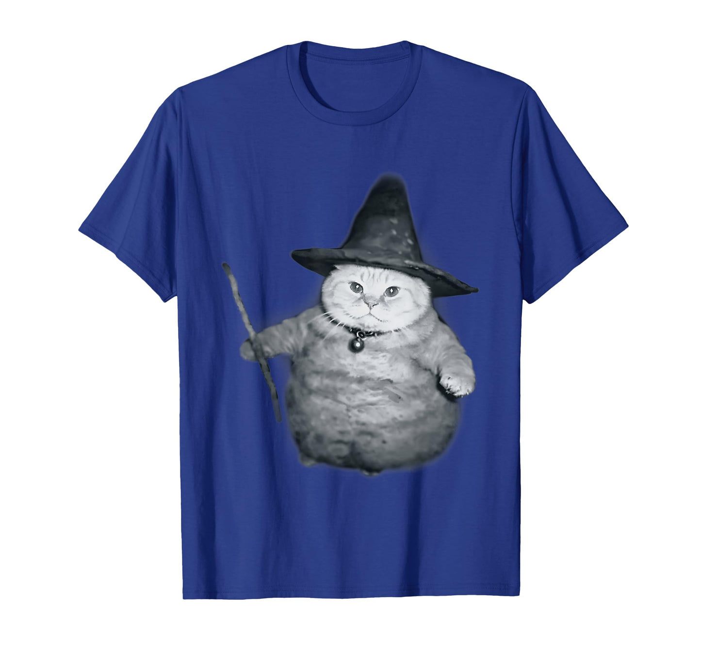Wizard Kitten Meme Chonk Witch Cat Meme Stupid Brain Rot T-Shirt