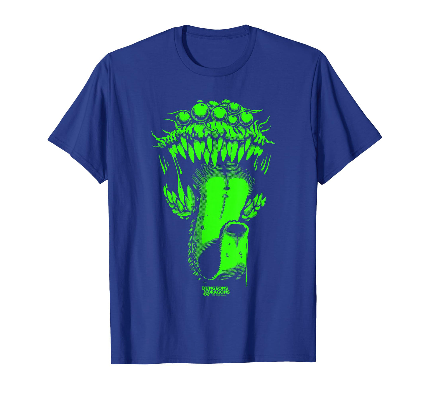Dungeons & Dragons Halloween Neon Green Mimic Costume T-Shirt