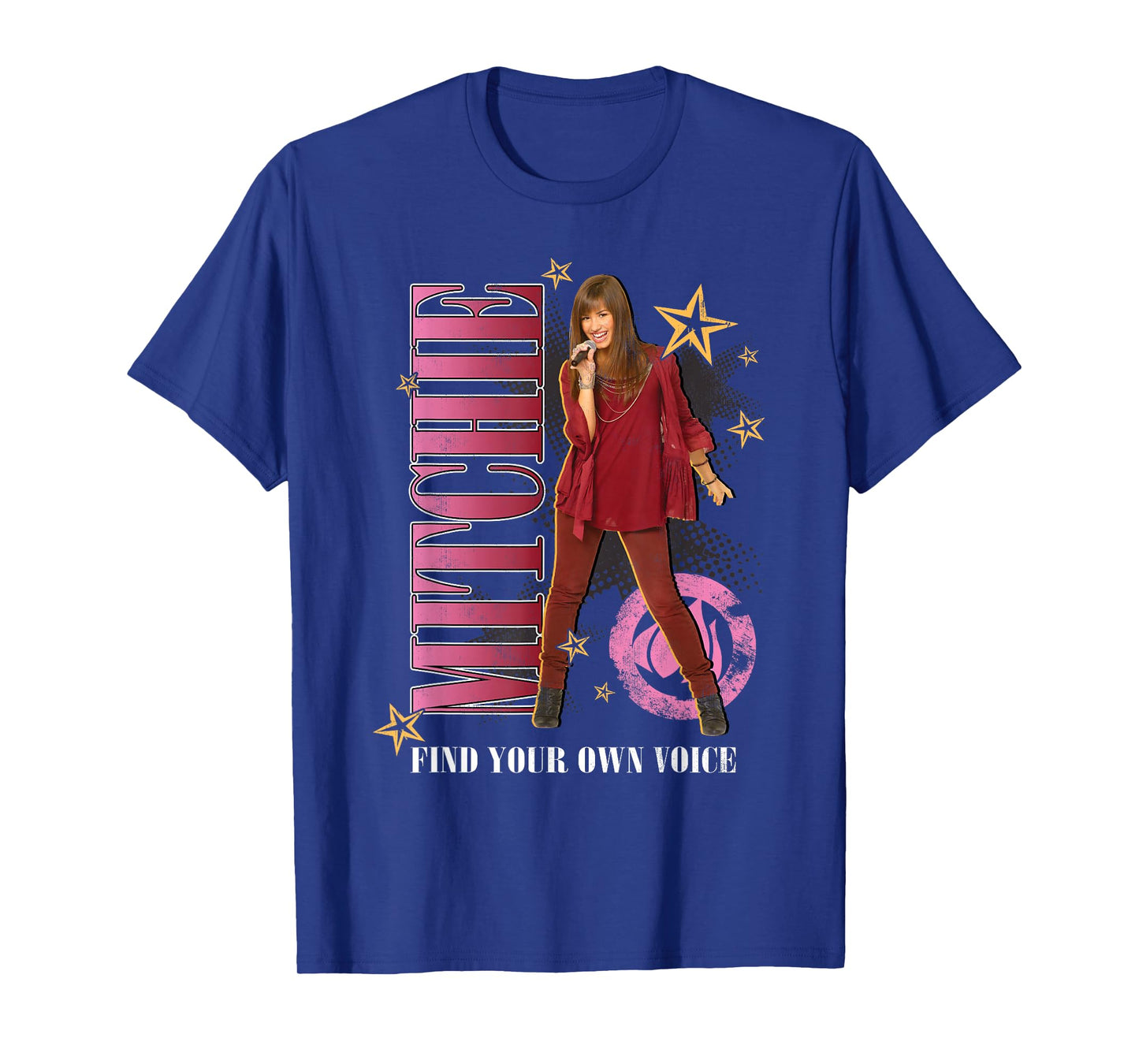 Disney Camp Rock Mitchie Find Your Own Voice Poster T-Shirt
