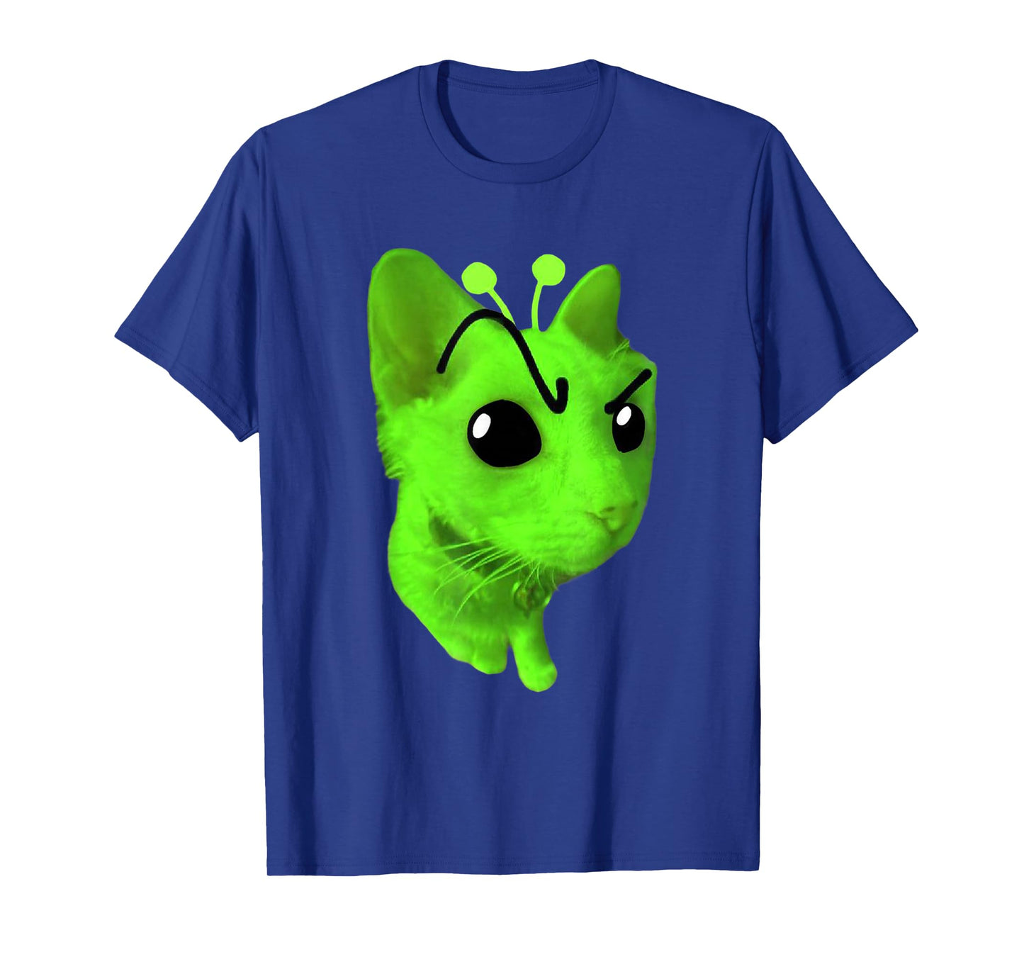 Gnarp Cat Silly Alien Cat Meme Brainrot Funny Meme Gen Z T-Shirt
