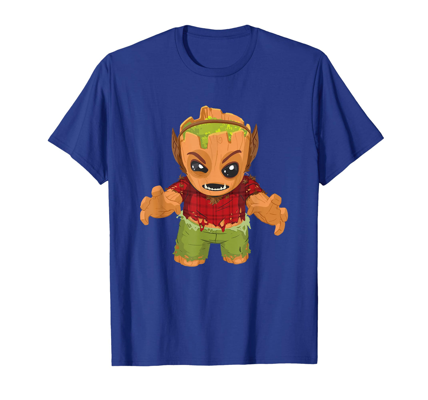 Marvel Classic Halloween Baby Groot Cute Werewolf Costume T-Shirt
