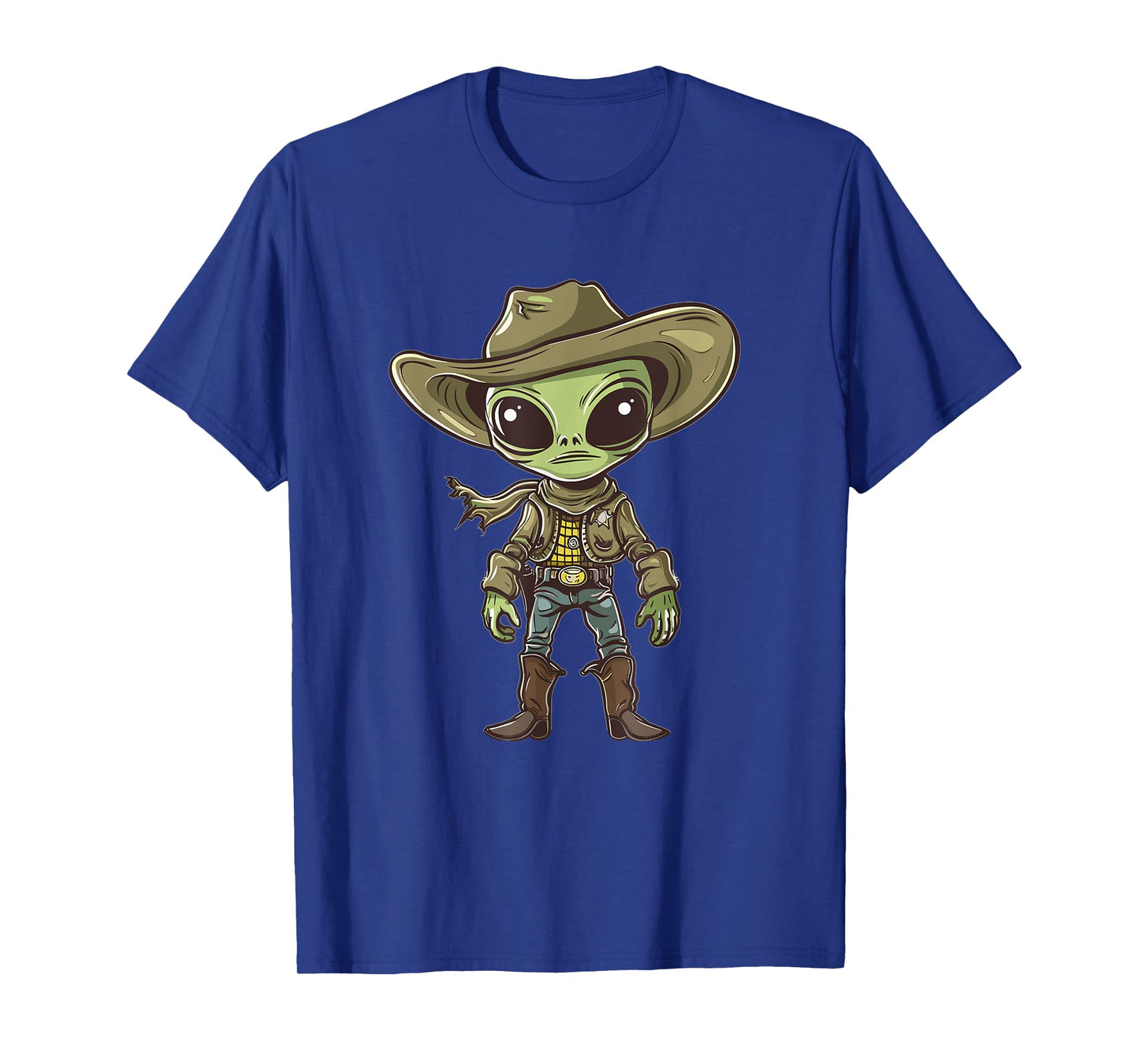 Cute Alien Cowboy T-Shirt