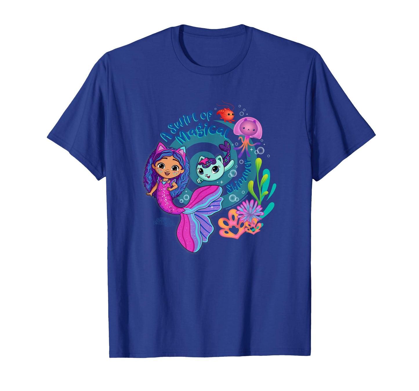 DreamWorks Gabby’s Dollhouse The Movie Swirl of Magical Fun T-Shirt