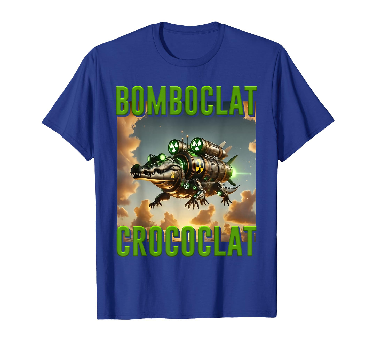 Italian Brainrot Character Bomboclat Crococlat Kids Boy Meme T-Shirt