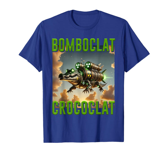 Italian Brainrot Character Bomboclat Crococlat Kids Boy Meme T-Shirt
