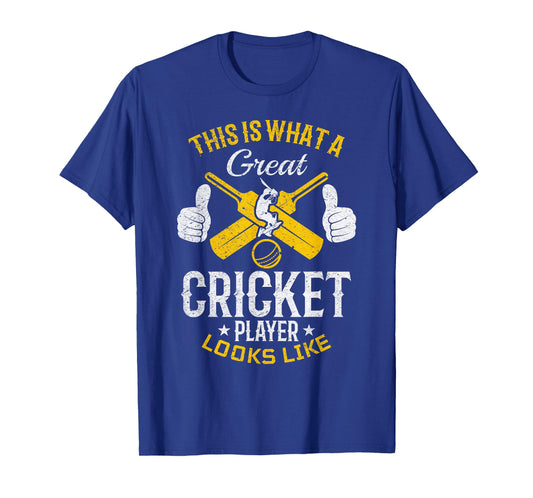 Cricket Game Cricket Sport - Great Cricket Player T-Shirt