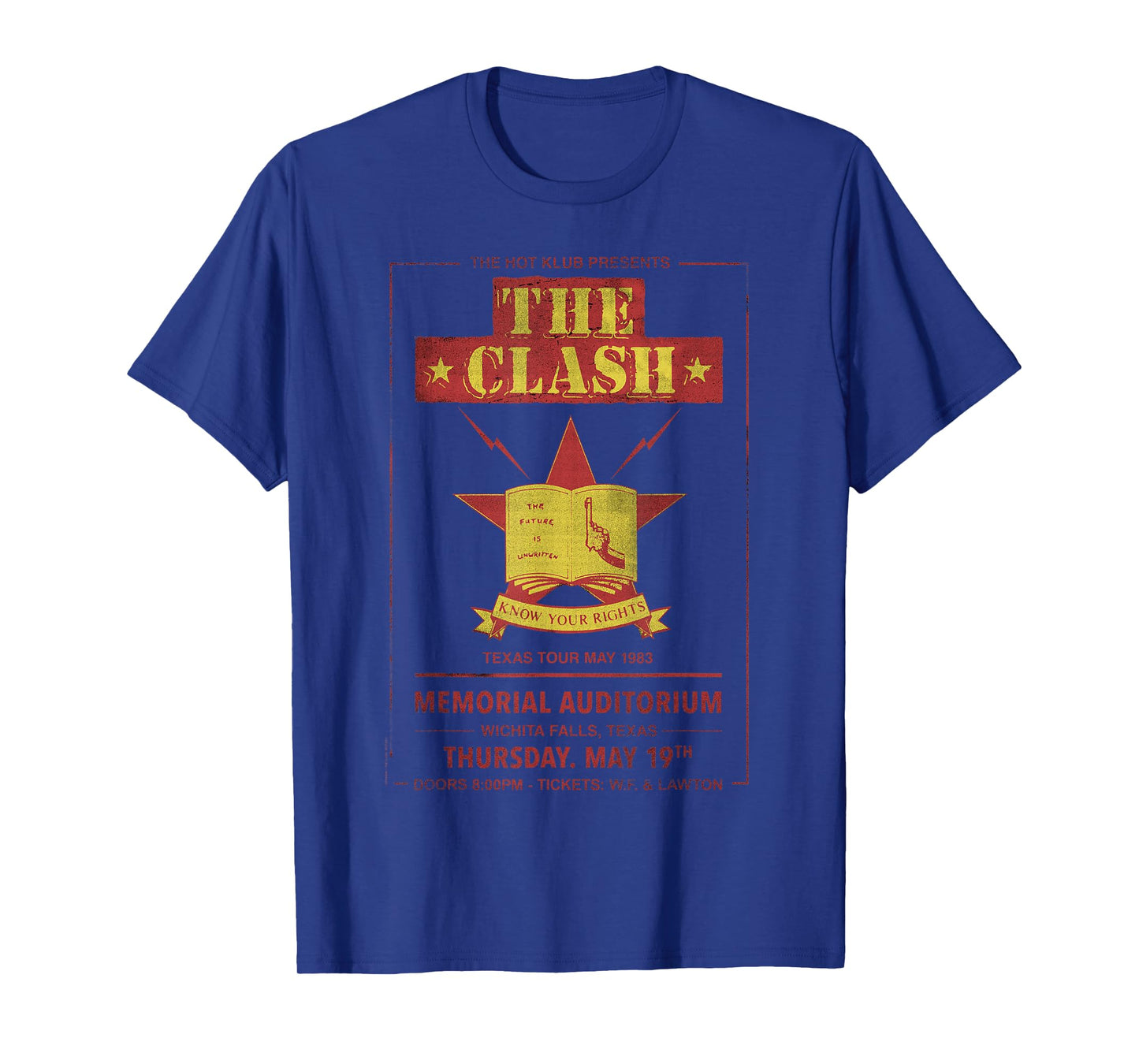 The Clash - Texas Tour 83' Wichita Falls T-Shirt