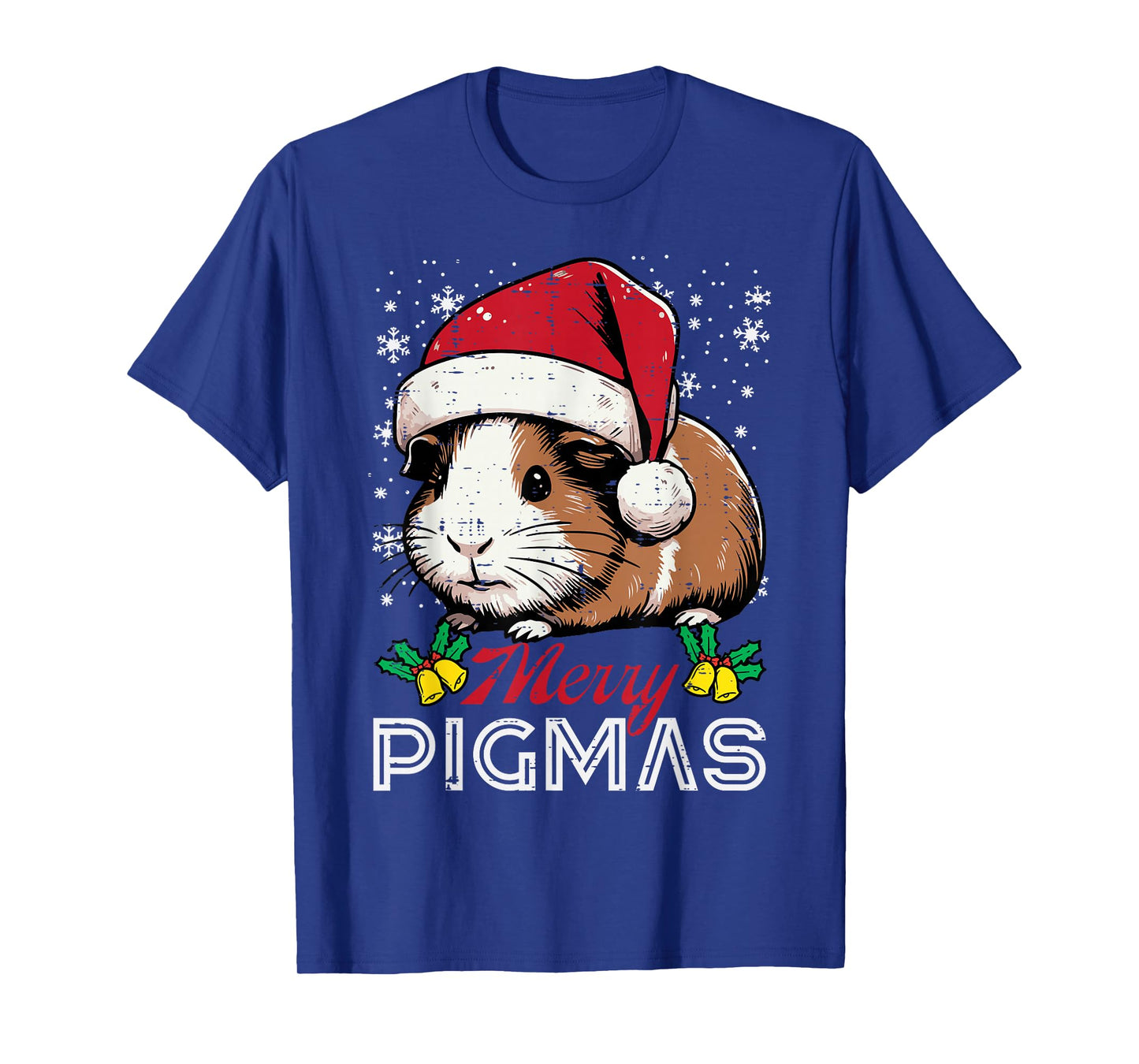 Christmas Guinea Pig Merry Pigmas Xmas Boys Kids Women Men T-Shirt