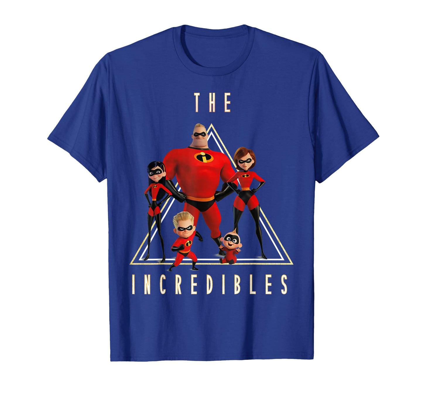 Disney Pixar Incredibles Classic Family Shot Graphic T-Shirt T-Shirt