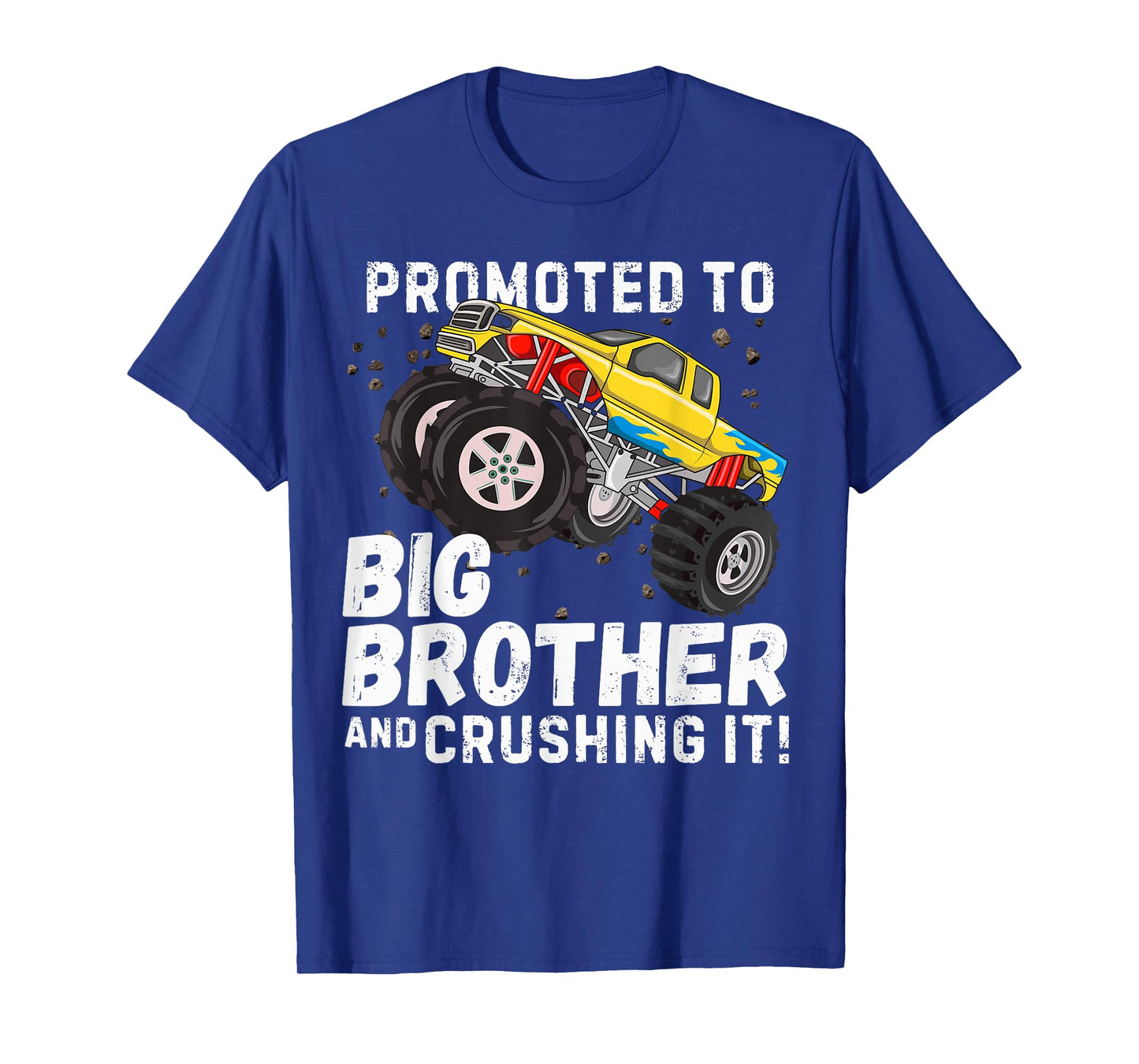 Cute Promoted to Big Brother Monster Truck Kids Tee T-Shirt