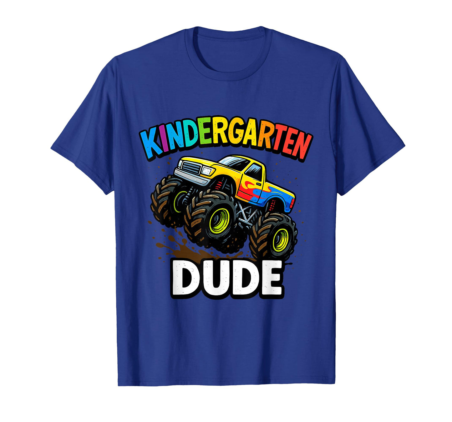 Monster Truck Kindergarten Boy T-Shirt