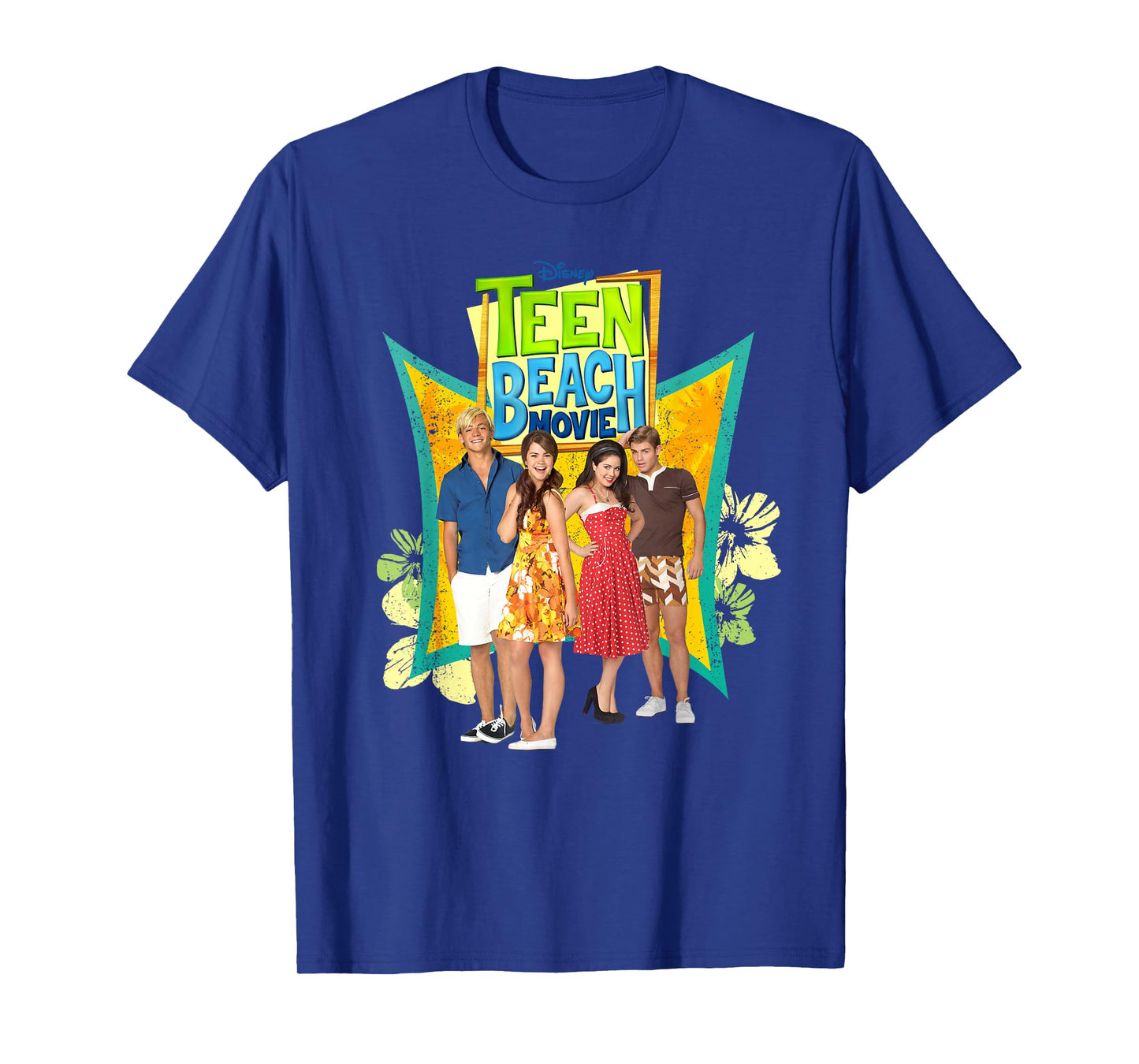 Disney Channel Teen Beach Movie Cast T-Shirt Small