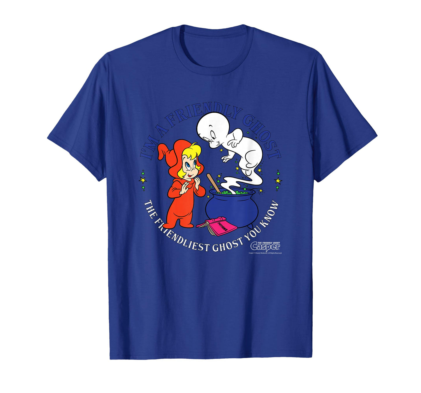 Casper the Friendly Ghost Halloween Friendliest T-Shirt
