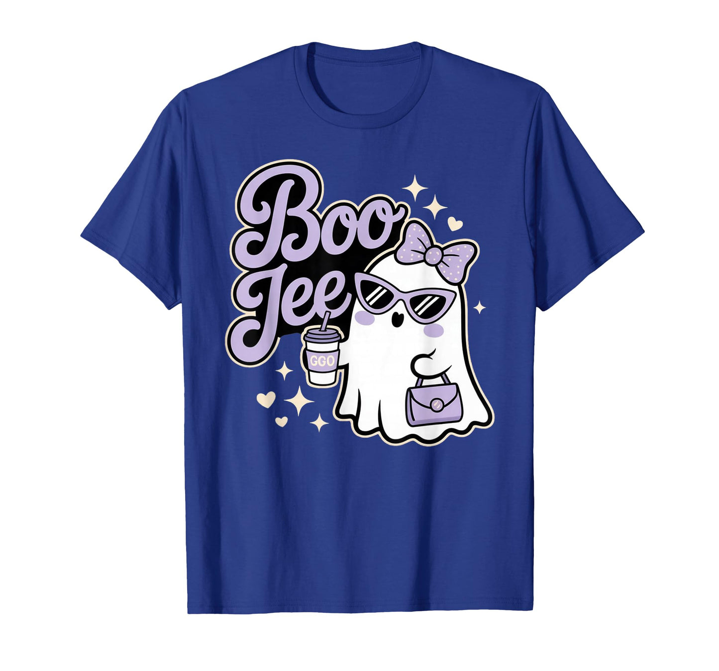 Bo JEE Cute Ghost Pastel Spooky Kawaii Boo-JEE Ghost T-Shirt