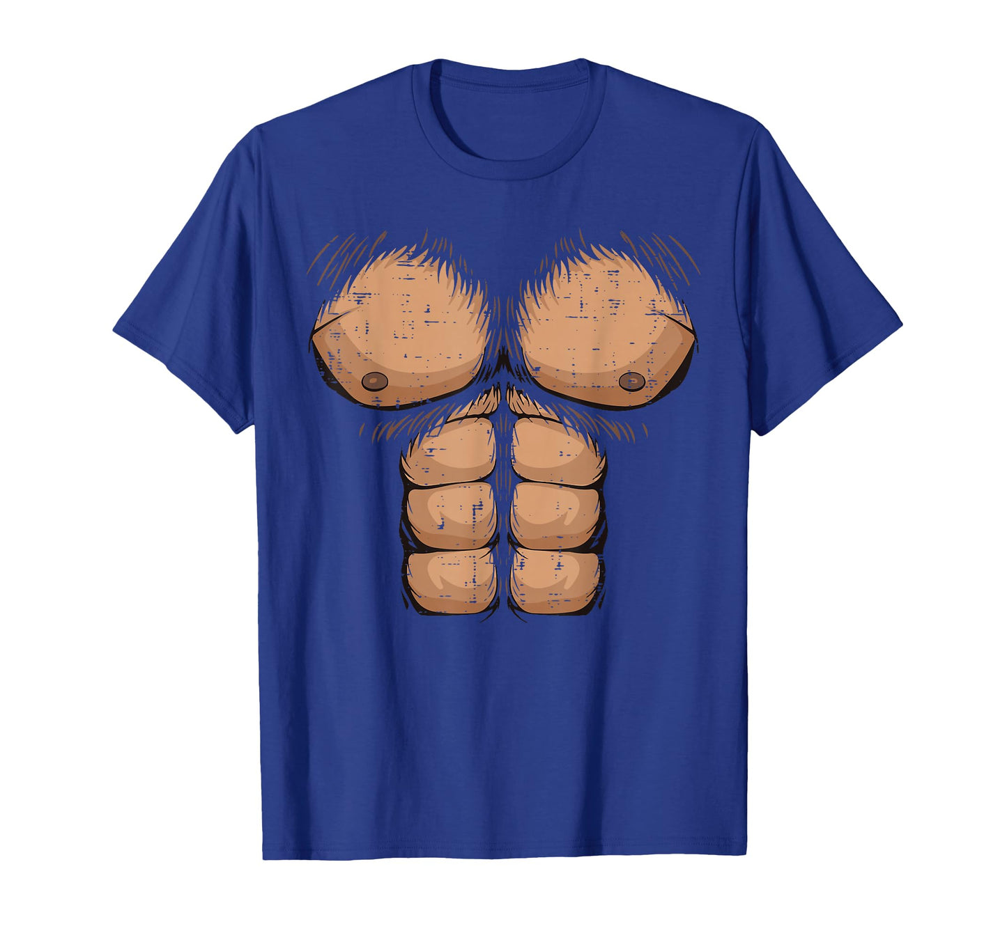 Halloween Bigfoot Hairy Torso Funny Sasquatch Costume Men T-Shirt