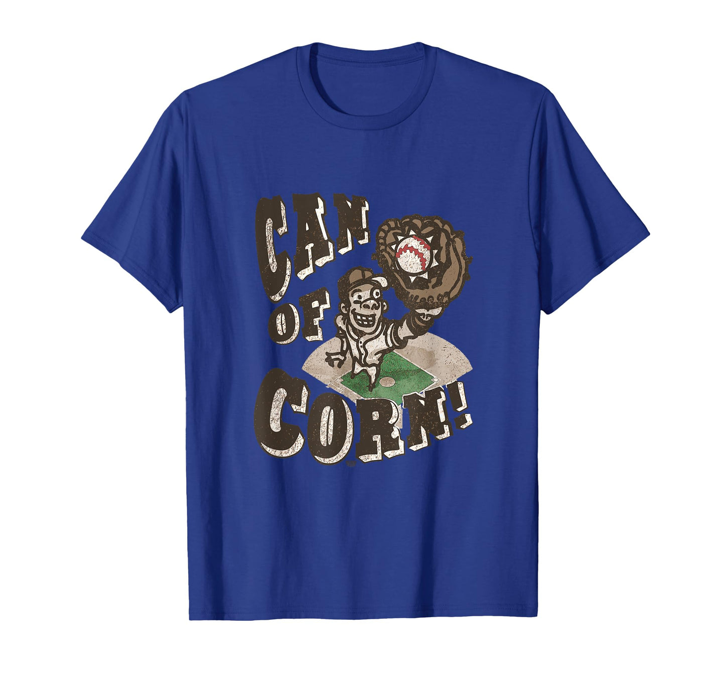 MudgeWare Can of Corn Baseball T-Shirt