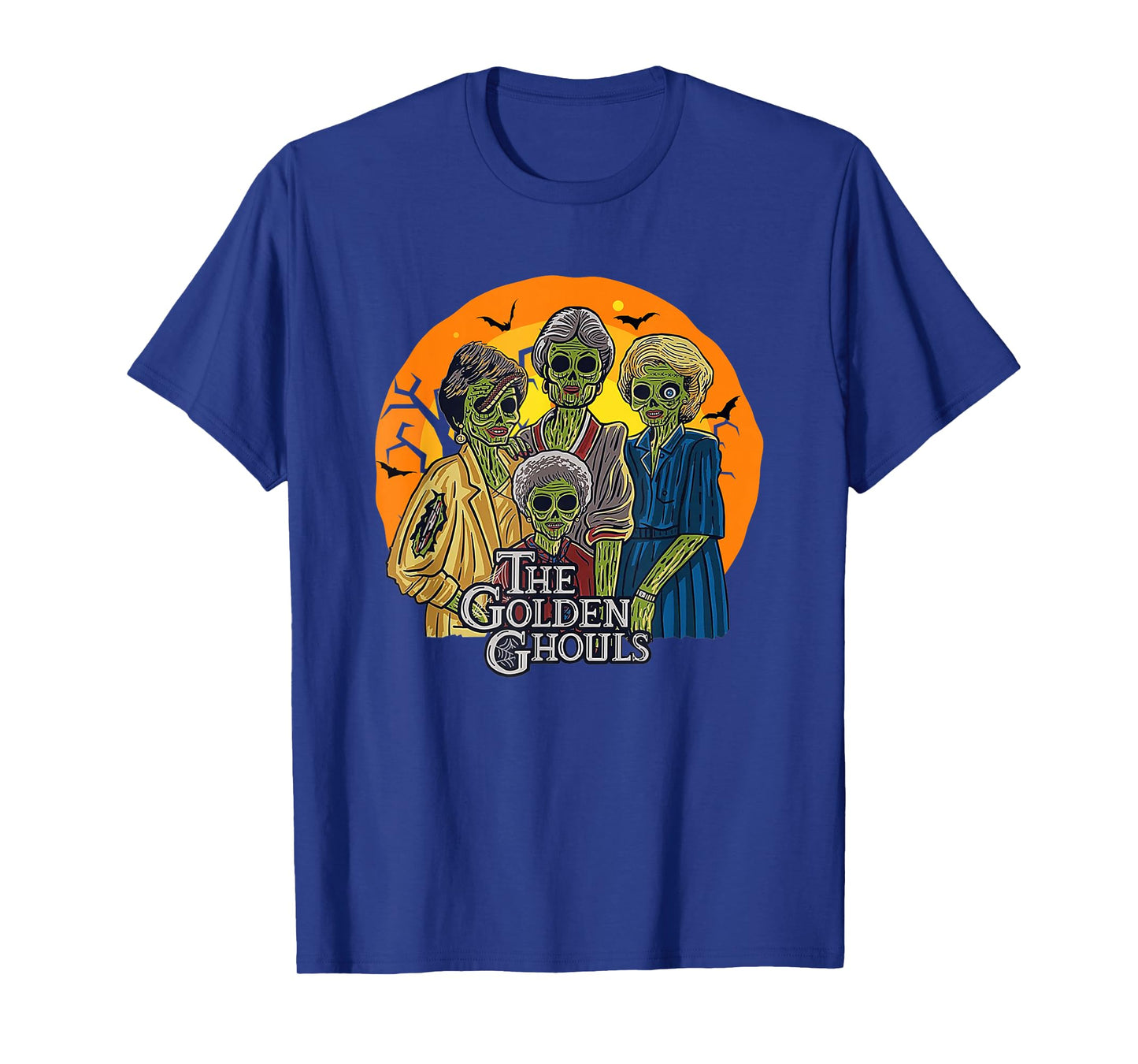 The Golden Ghouls Funny Halloween T-Shirt