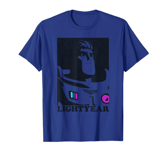 Disney Pixar Lightyear Buzz Lightyear Heroic Portrait T-Shirt