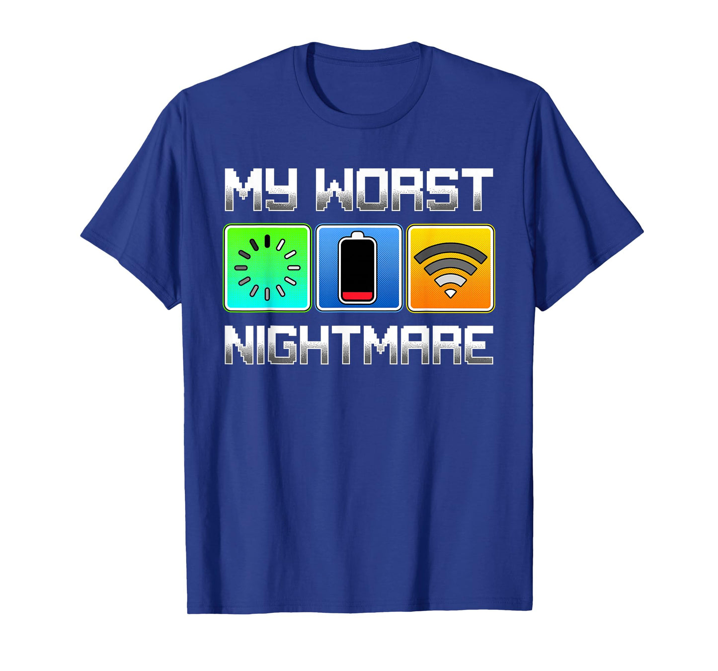Gamer Shirt Gaming Shirt Men Boys Funny My Worst Nightmare T-Shirt