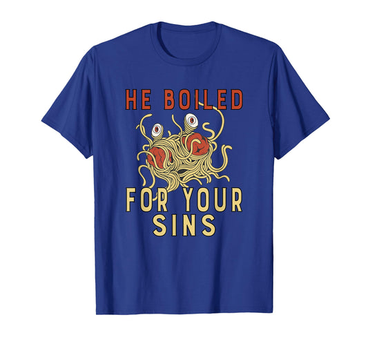Atheist Atheism Flying Spaghetti Pastafarianism T-Shirt