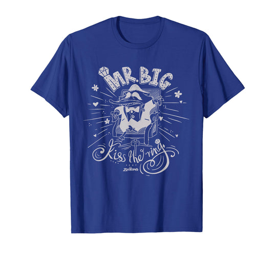 Disney Zootopia Mr. Big Kiss the Ring Illustrated T-Shirt