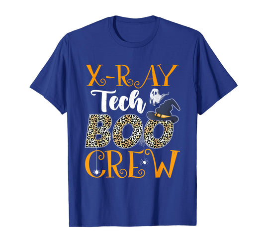 X-Ray Tech Boo Crew Scary Halloween Boo Ghost Costume T-Shirt