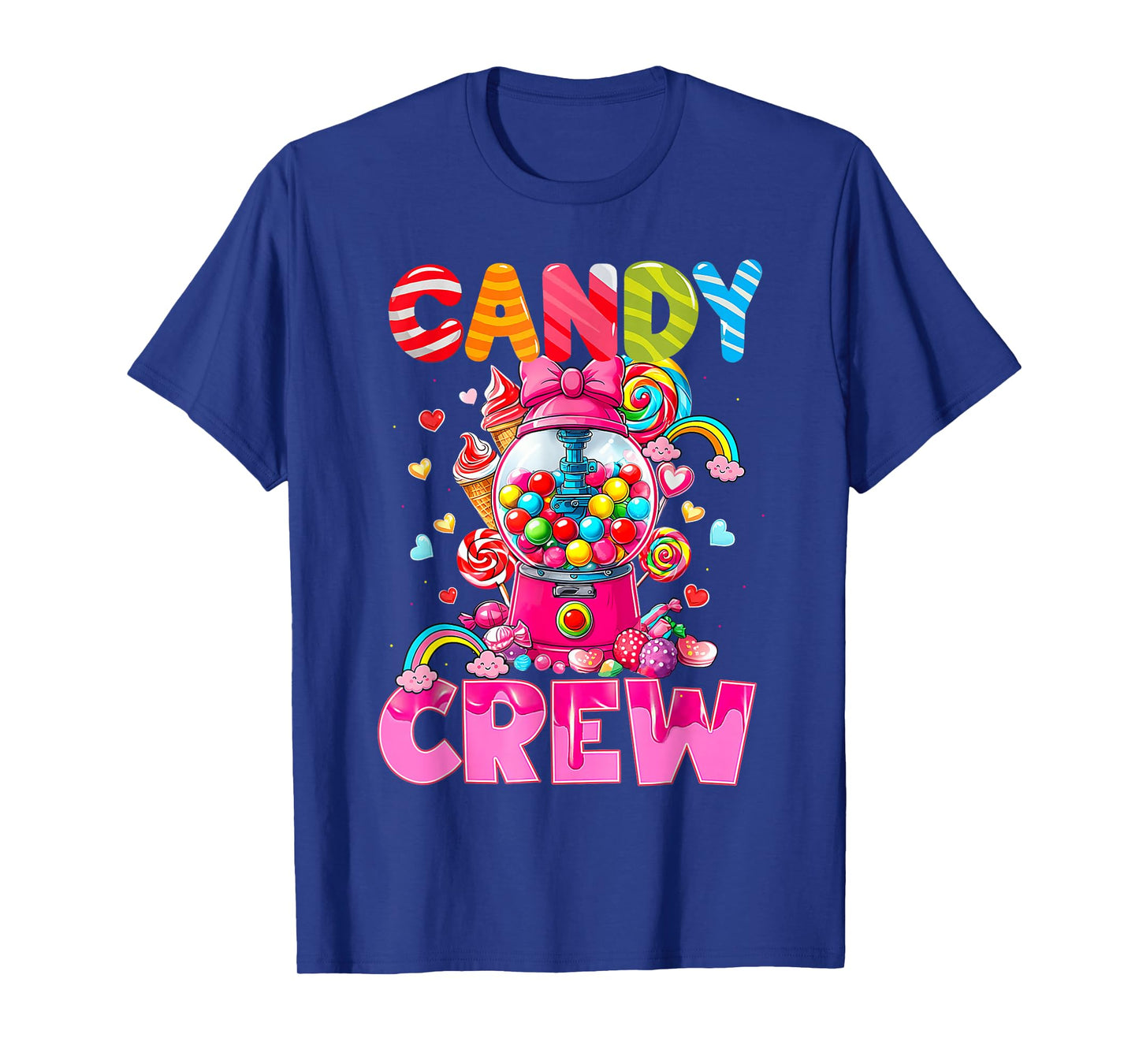 Candy Crew Candy Costume Women Candy Land Kids Sweetie T-Shirt