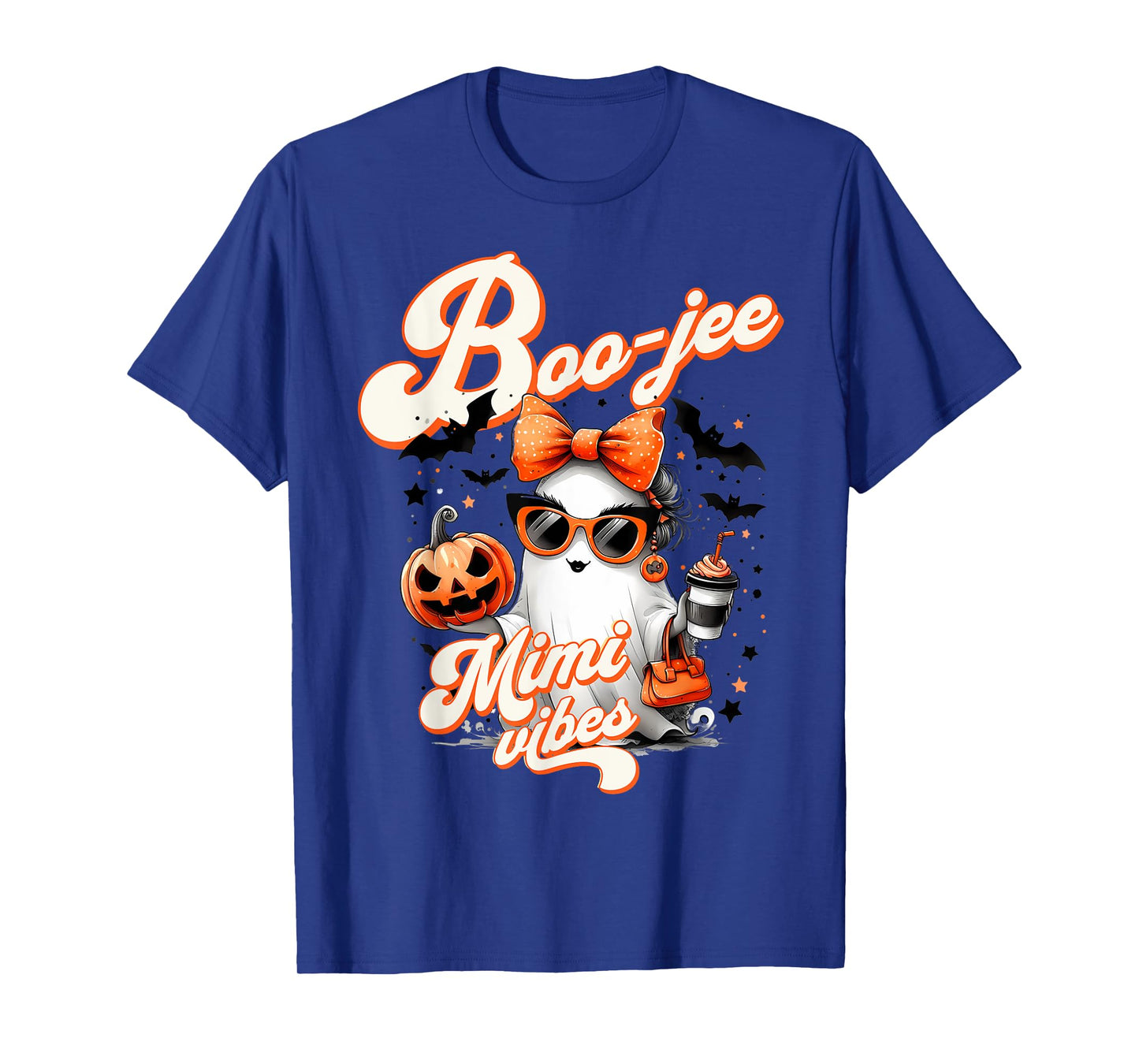 Cute Halloween Costume Boo jee Mimi Halloween Adult Women T-Shirt
