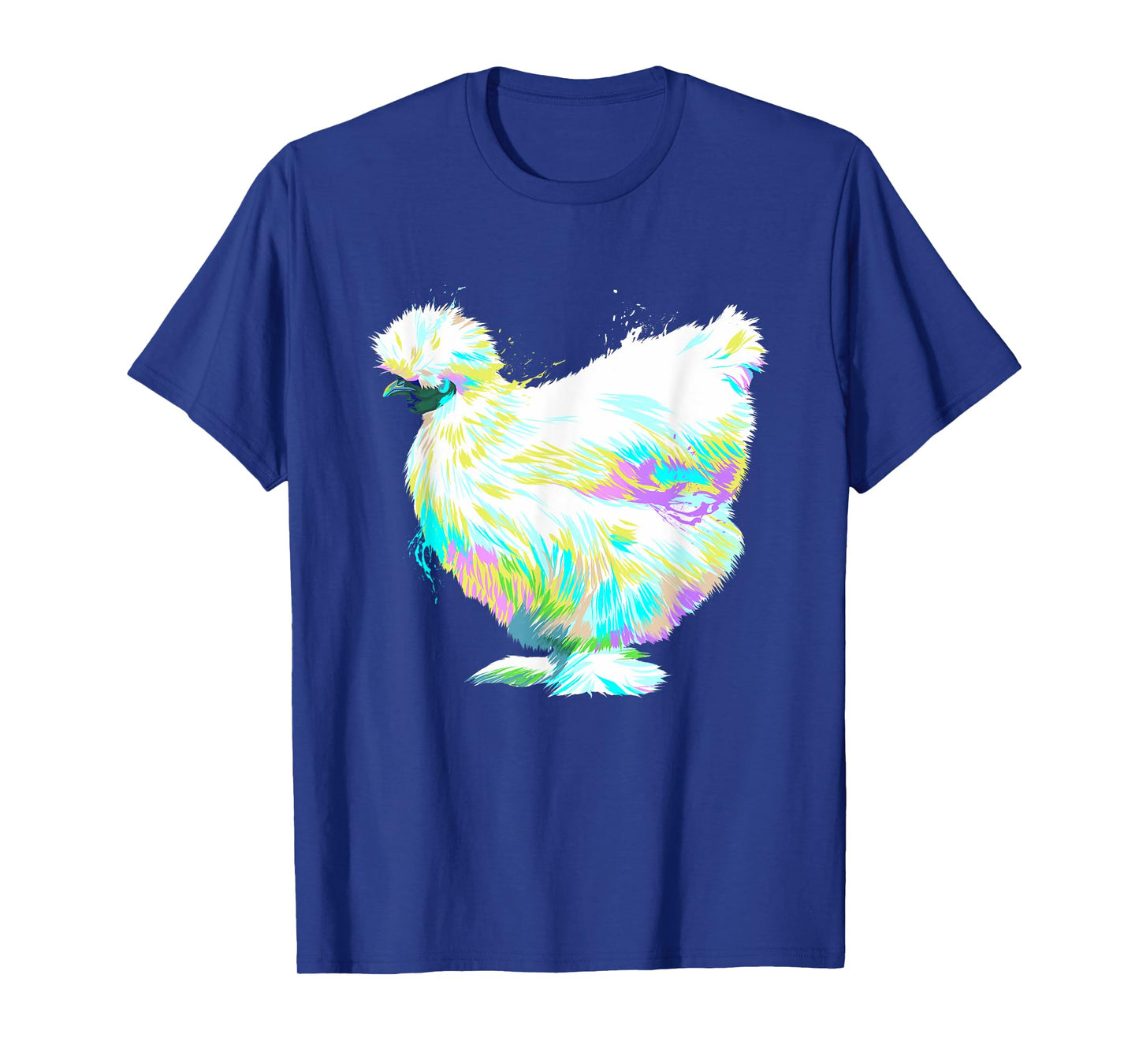 Colorful Splash Silkie Chicken T-Shirt