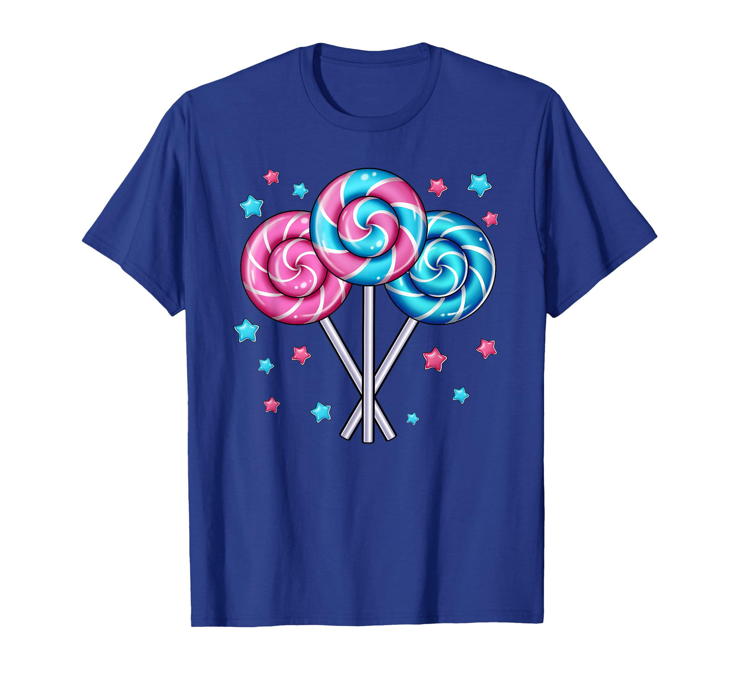 Cute Lollipop Candy Design for Women Girl Toddler Kids T-Shirt