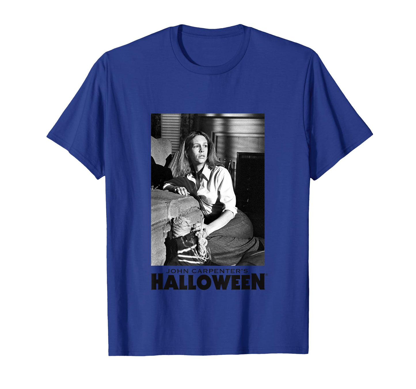 Halloween Laurie Strode Hiding From Michael T-Shirt