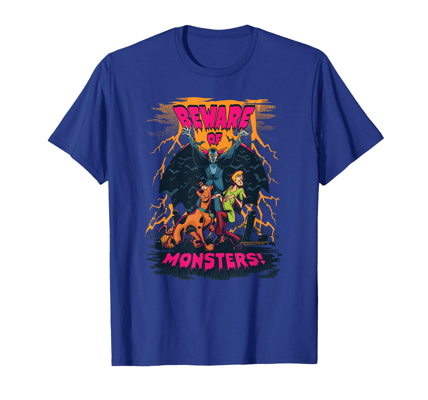 Scooby-Doo and Shaggy Beware of Monsters T-Shirt