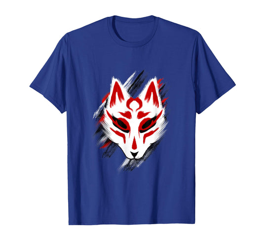 yokai shirt Kitsune mask traditional japanese art t shirt T-Shirt