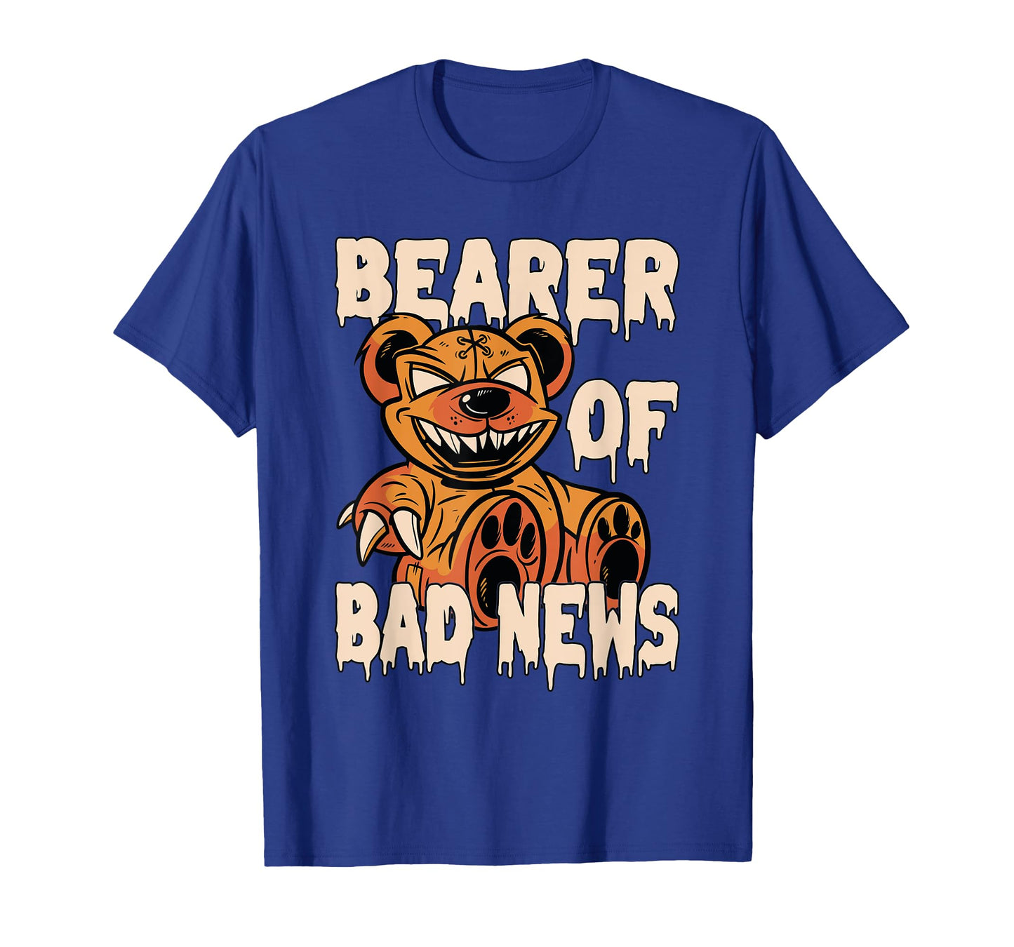 Bearer of Bad News Horror Teddy Bear T-Shirt