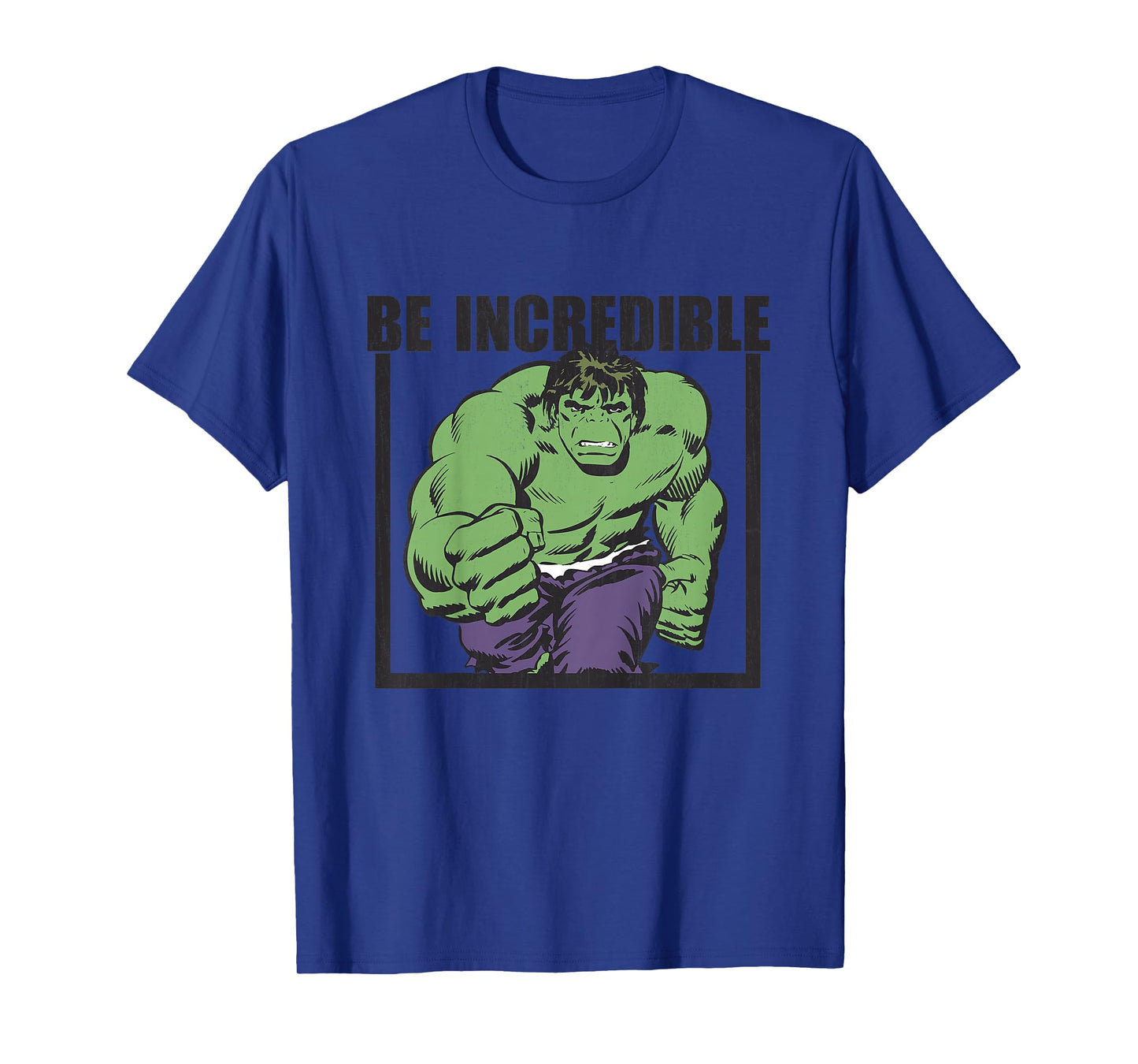Kids Marvel Hulk Be Incredible Vintage Kids Graphic T-Shirt T-Shirt