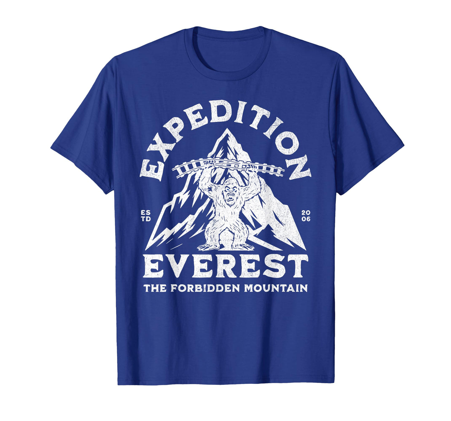 Expedition Everest, Yeti Snow Monster, Roller Coaster Ride T-Shirt