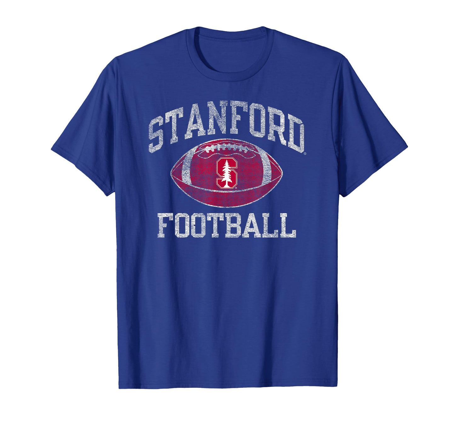 Stanford Cardinal Football Intensity Vintage Black T-Shirt
