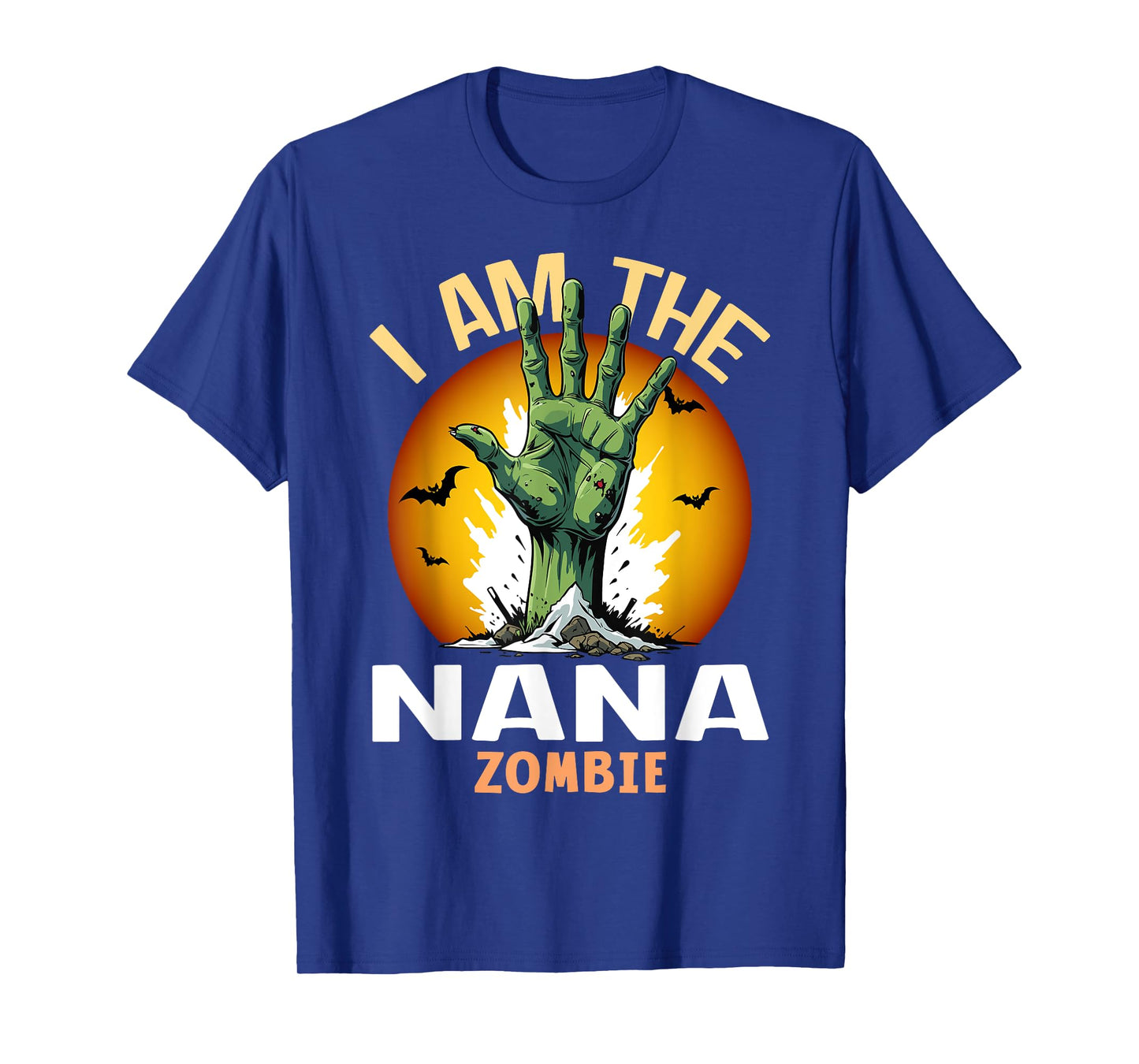 Halloween Matching Nana Zombie Costume T-Shirt