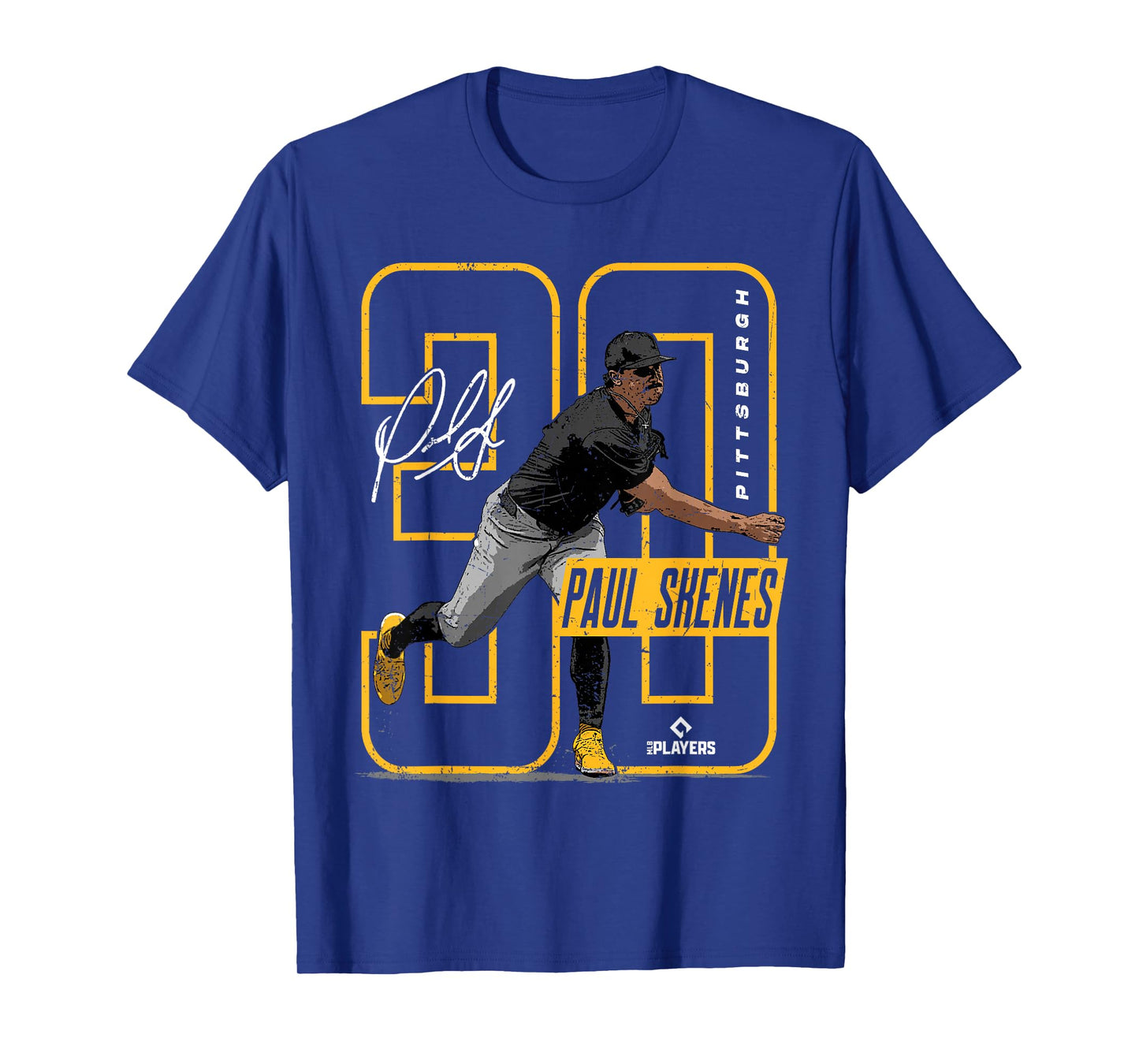 Paul Skenes | Pittsburgh Baseball Players | MLBPSK3002 T-Shirt