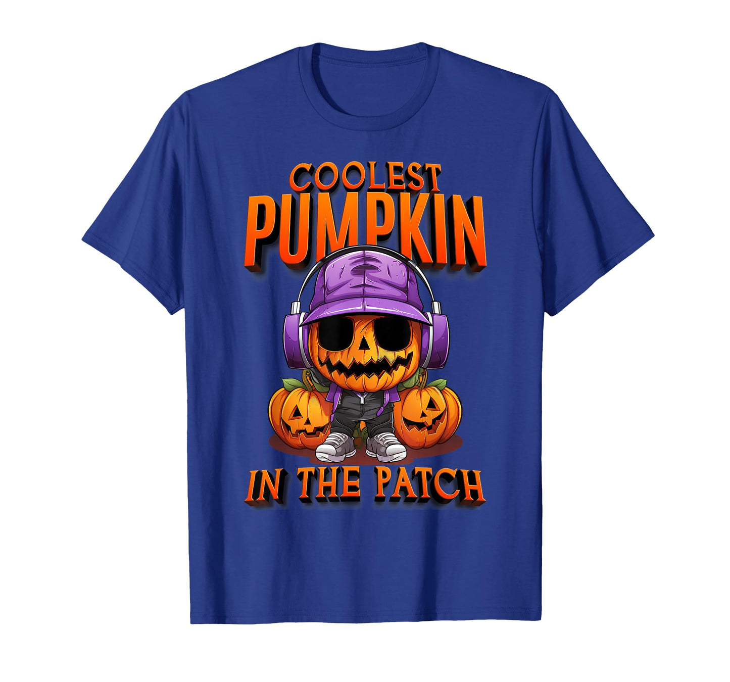 Coolest Pumpkin In The Patch Kids Toddler Boys Halloween T-Shirt