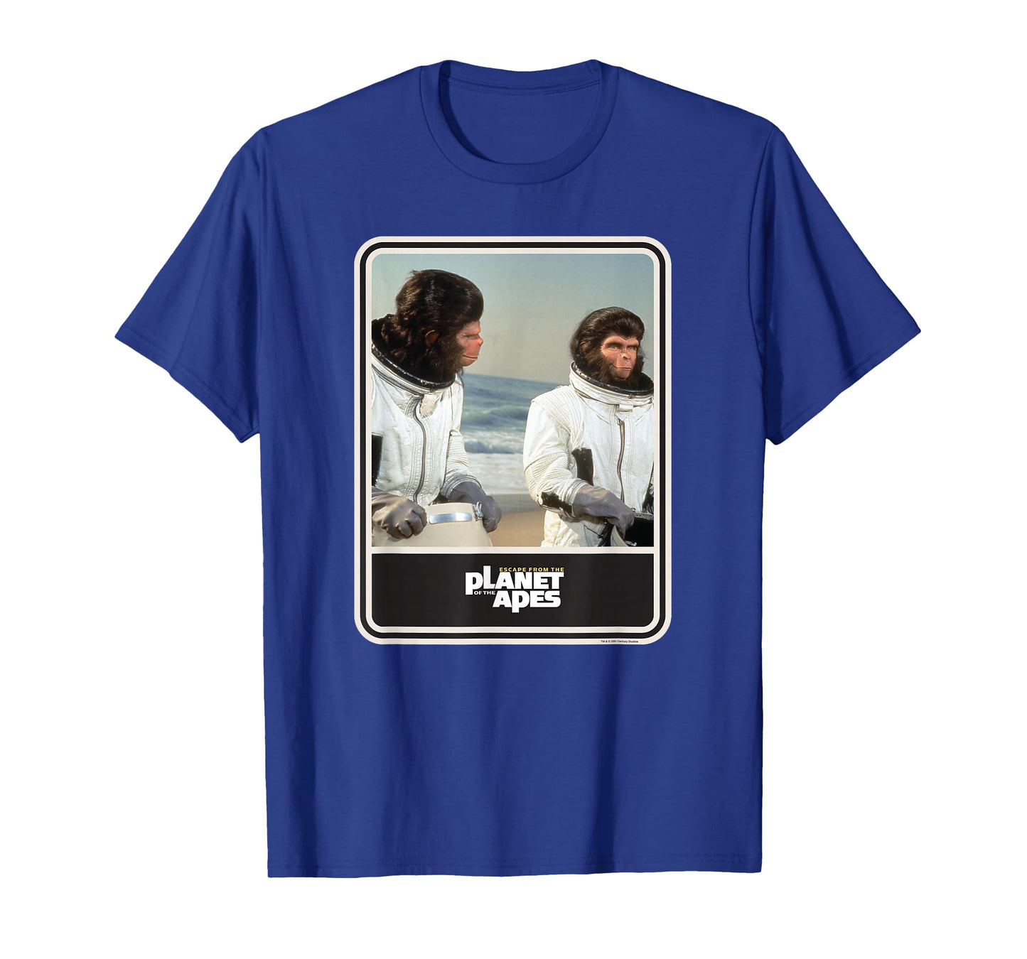 Escape from The Planet of The Apes 1971 Cornelius and Zira T-Shirt