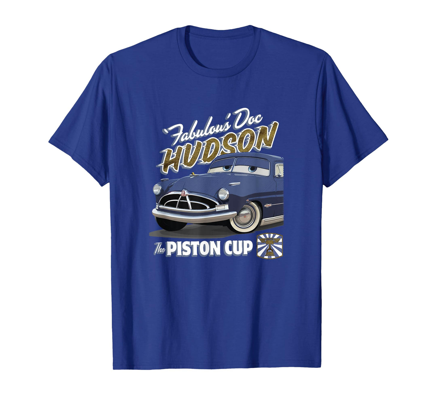 Disney Pixar Cars Fabulous Doc Hudson Vintage Portrait T-Shirt