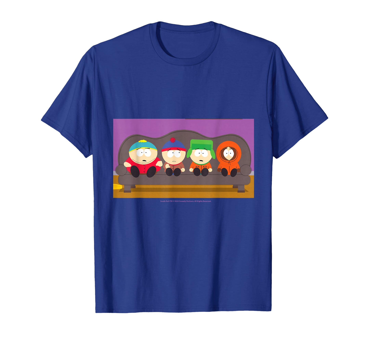 South Park Gang On A Couch T-Shirt
