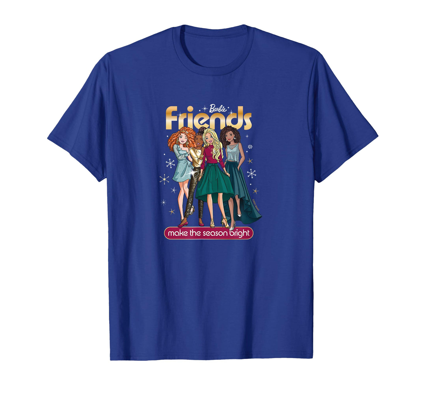 Barbie - Christmas - Friends Season Bright T-Shirt
