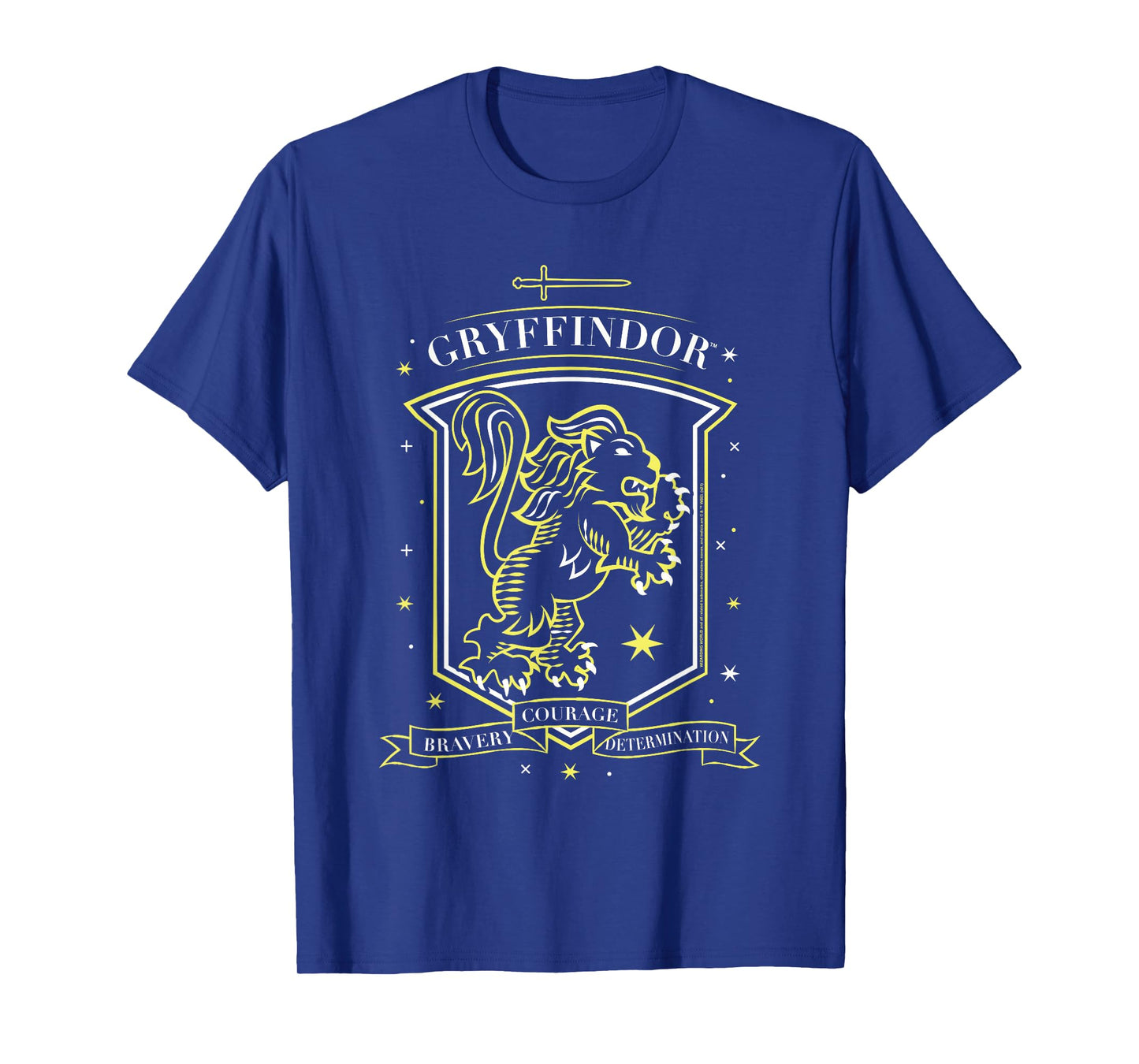 Harry Potter Hand Drawn Gryffindor Shield T-Shirt