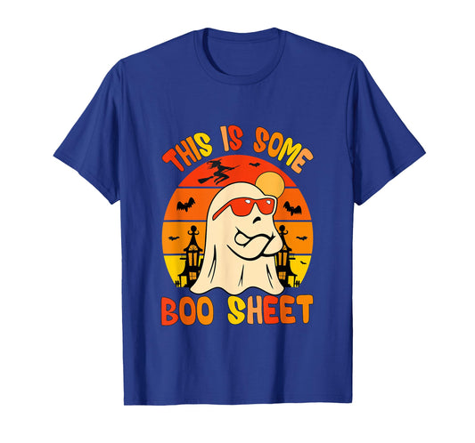 This is Some Boo Sheet Funny Halloween Costumes Men Women T-Shirt
